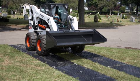 skid steer turf damage|skid for lawn mowing.